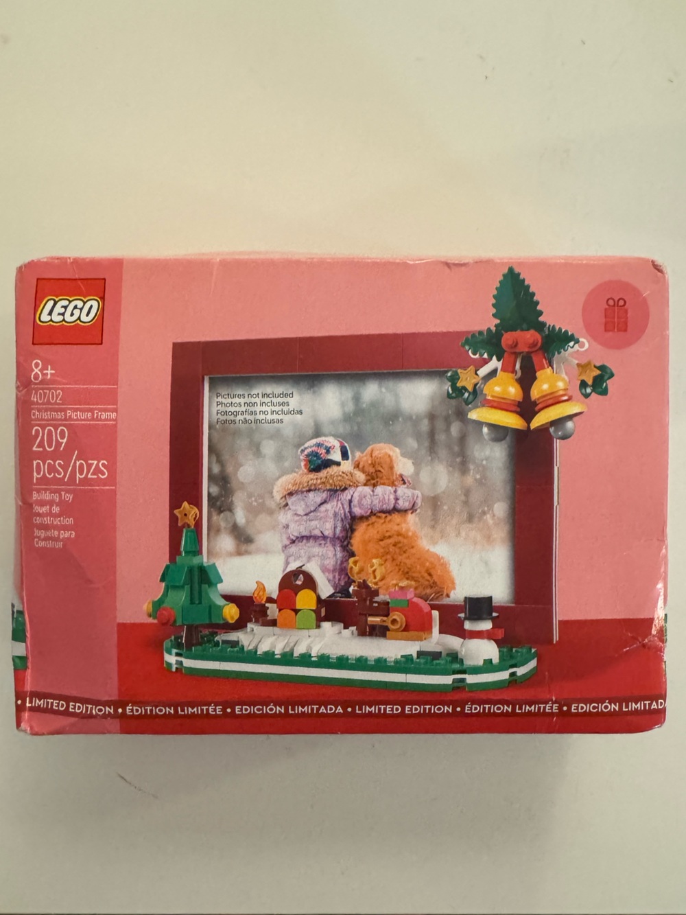 LEGO 40702 Christmas Picture Frame Set - New (Damaged Box)